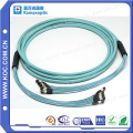 MPO-MPO Trunk Aqua Fiber Optical Patchcord